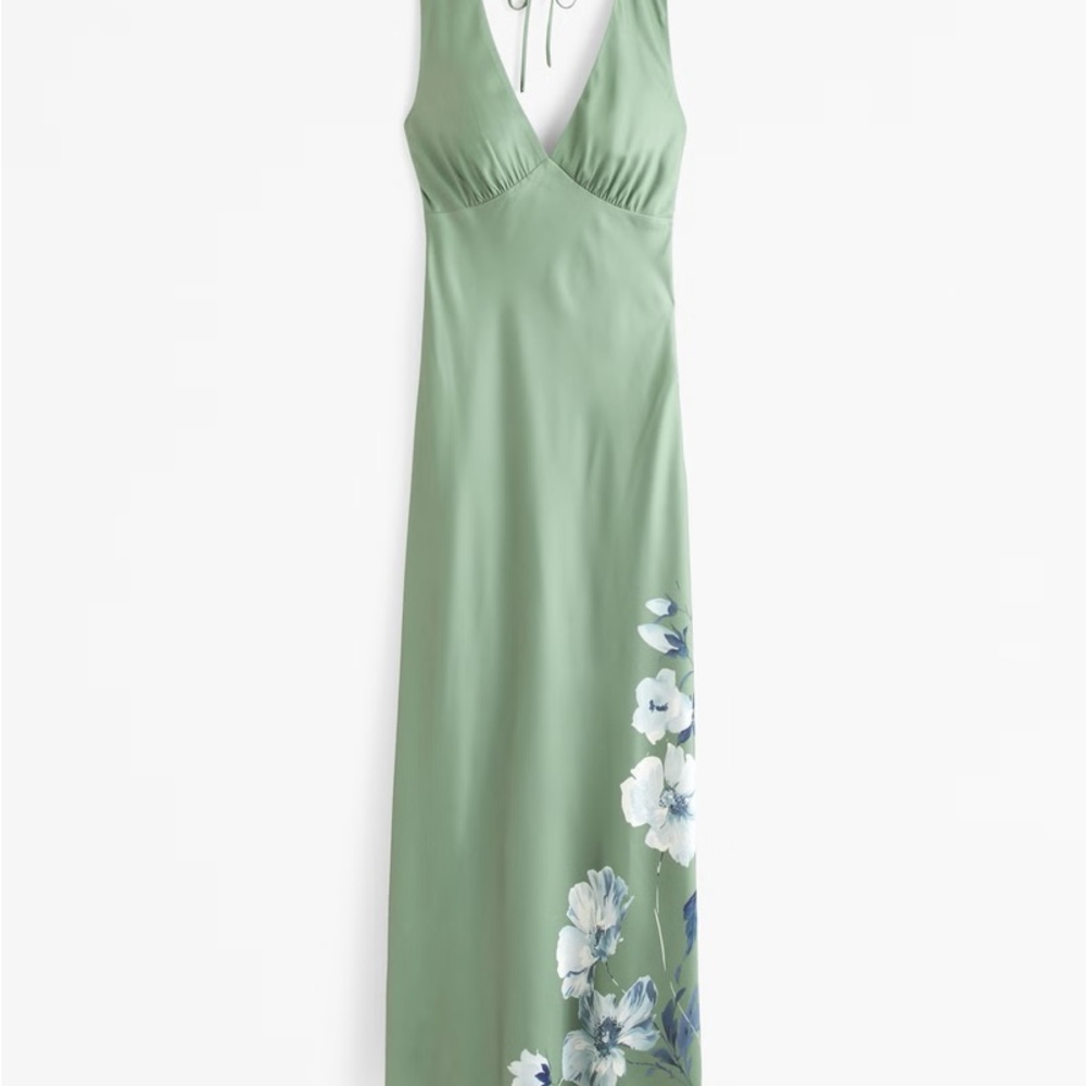 Abercrombie Satin Cowl Dress